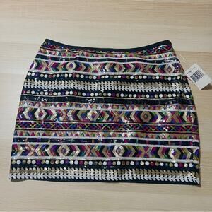 Colorful Patterned Skirt